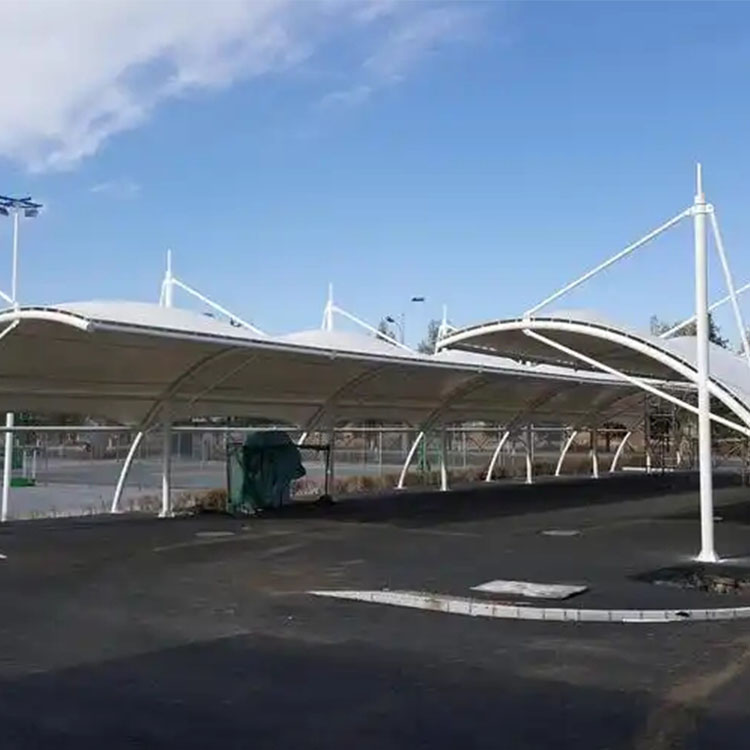 营口膜结构电动车棚
