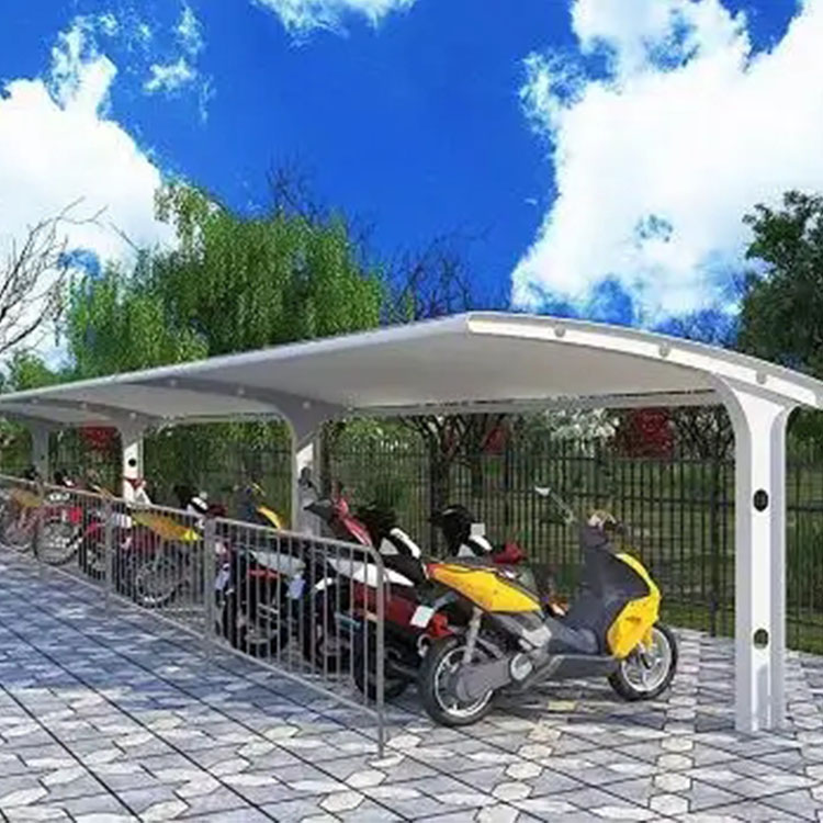 营口膜结构电动车棚